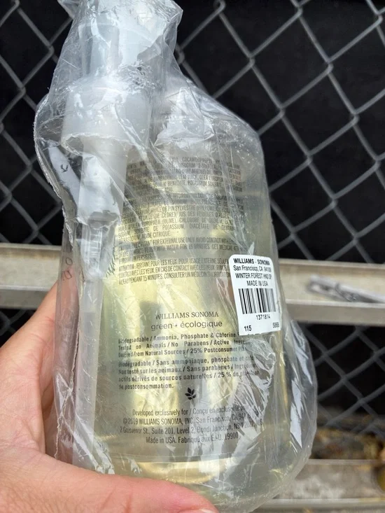 Williams Sonoma Winter Forest Hand Soap 16oz New With Pump - Picture 4 of 6